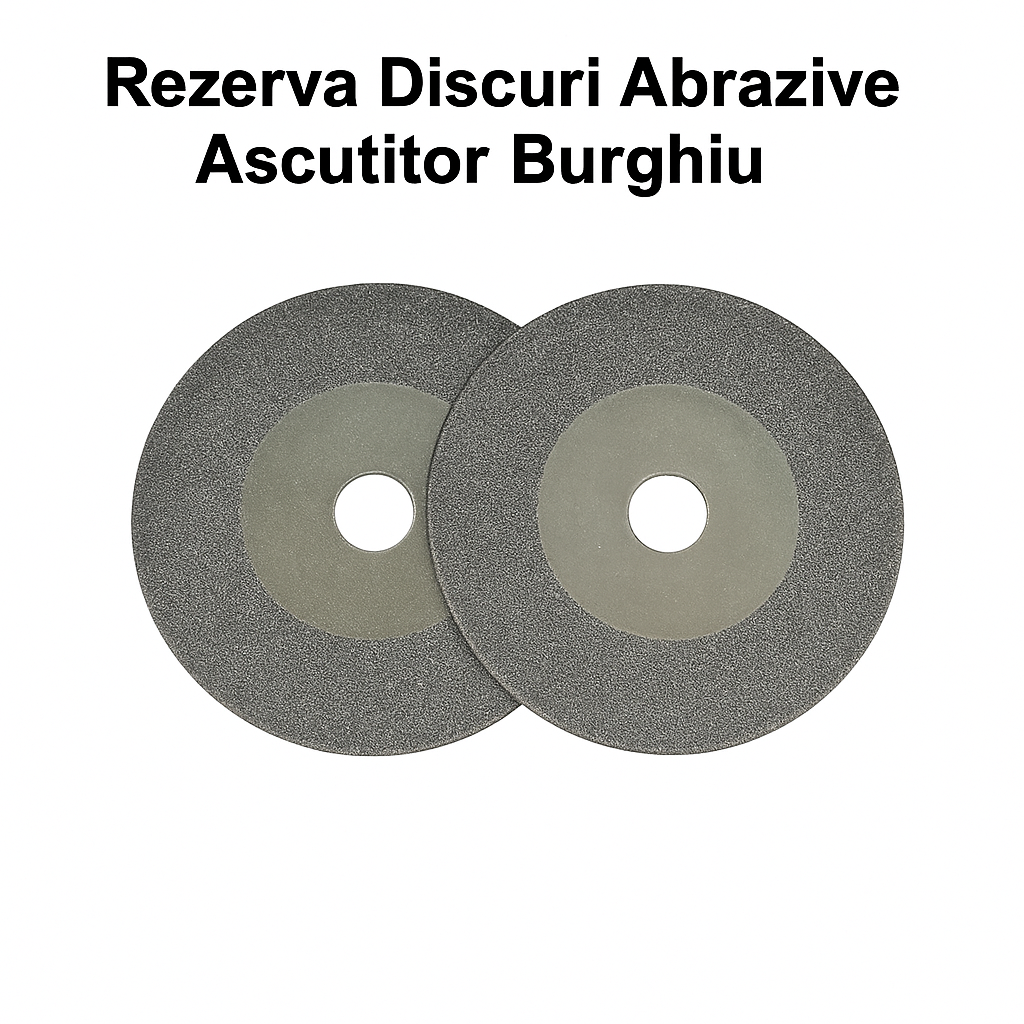 Rezerva, 2 discuri abrazive pentru ascutitor burghiu