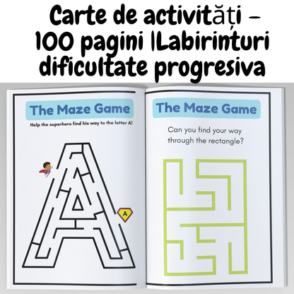 Pachet 5 cărți educative pentru copii – învățare prin joacă | 480 pagini