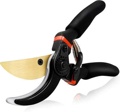Foarfecă de grădină profesională – din oțel cu titan, tăiere până la 19 mm, CutForce™