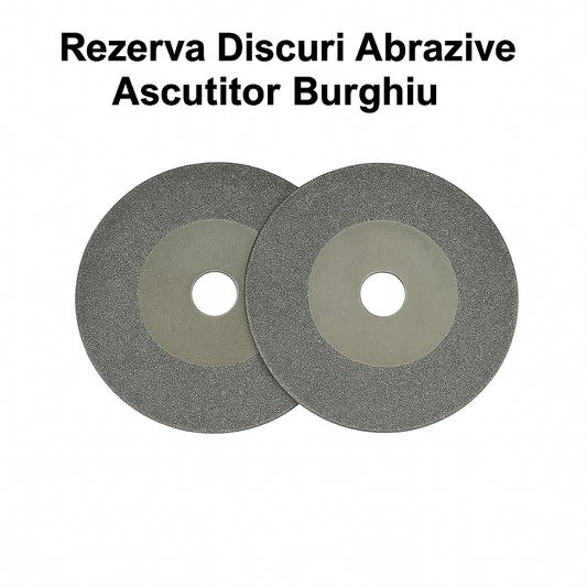 Rezerva, 2 discuri abrazive pentru ascutitor burghiu