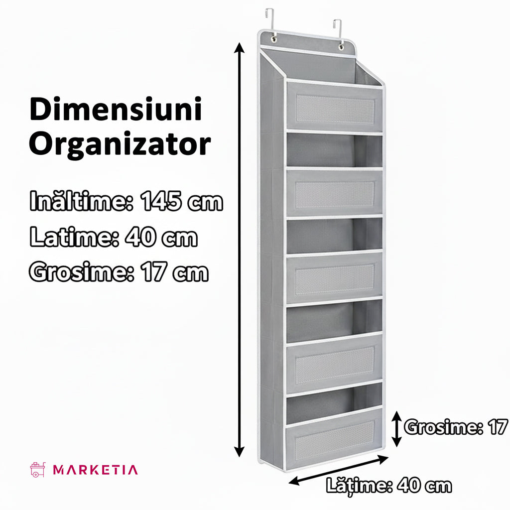 Organizator suspendat de ușă, suportă până la 20 kg, Orgazen™