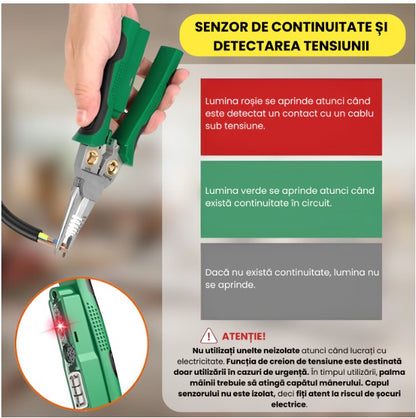 Clește multifuncțional cu tester de tensiune - Heatflekt™