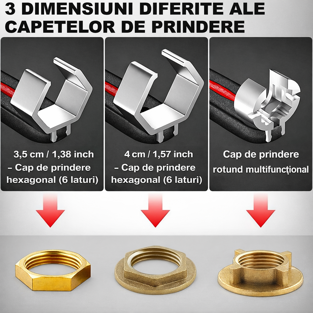 Cheie reglabila universala cu 2 capete, Heatflekt