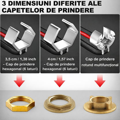 Cheie reglabila universala cu 2 capete, Heatflekt