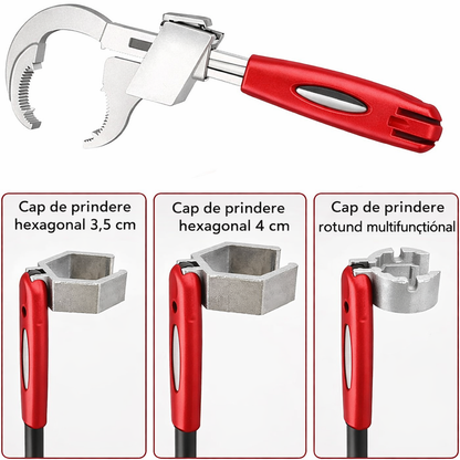 Cheie reglabila universala cu 2 capete, Heatflekt