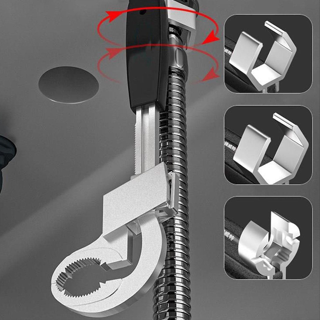 Cheie reglabila universala cu 2 capete, Heatflekt